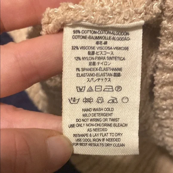 Cozy Beige Women's Sweater - Picture 5 of 8